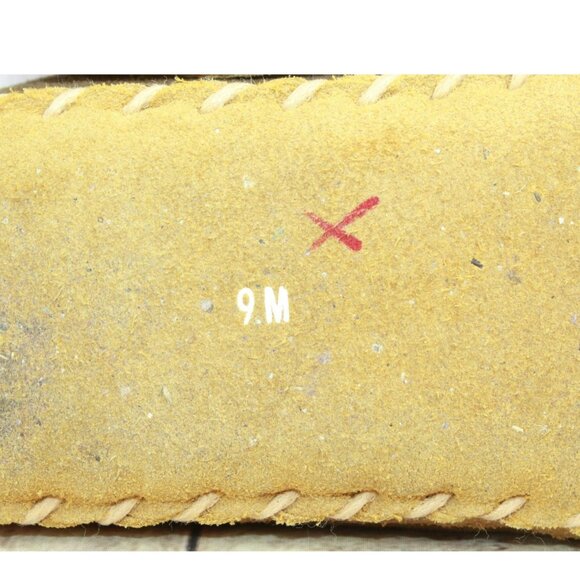 LL Bean Brown Suede Wicked Good Shearling Lined Slipper Ankle Boots Size 9 M - Picture 9 of 10